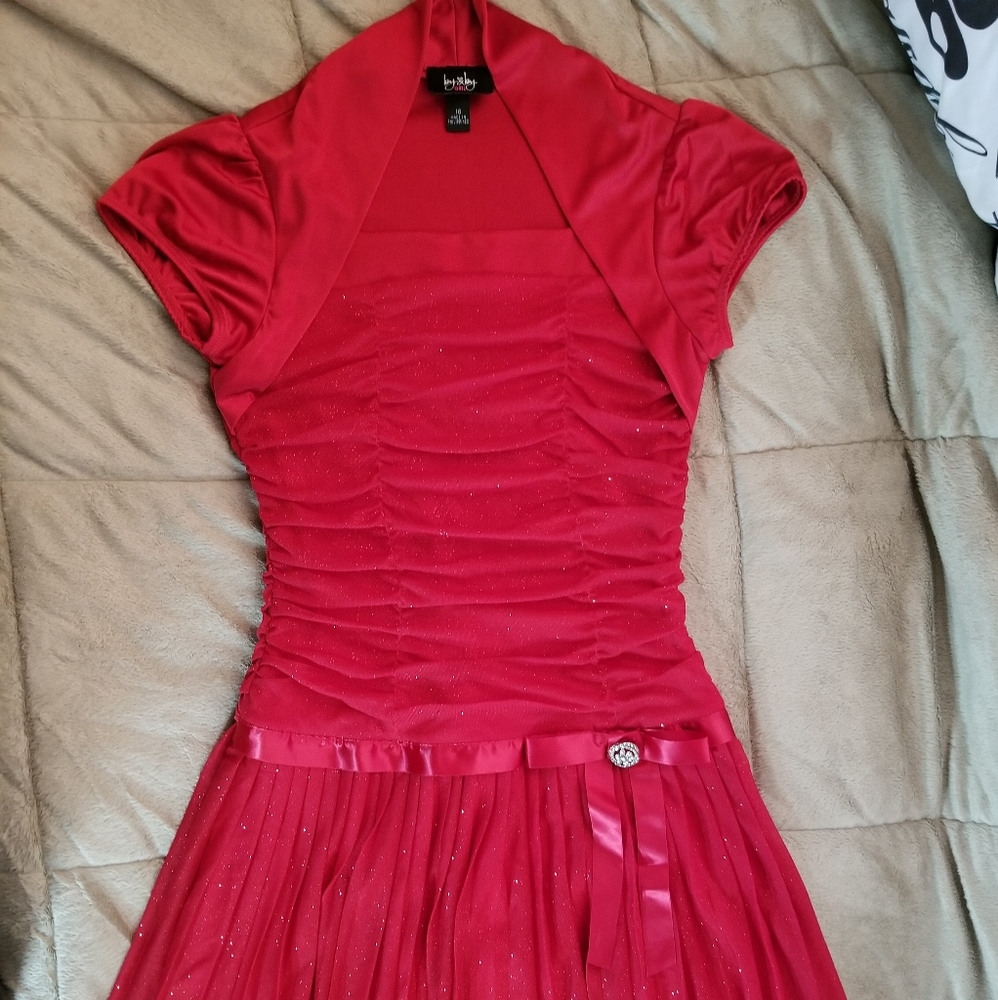 By By Girl size 16 Vibrant Red Dress.